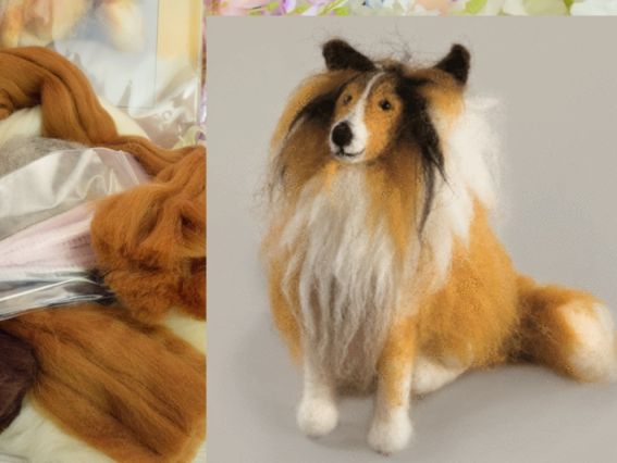 Набор для валяния В-150 Колли, Чаривна мыть