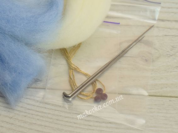 Набір для творчості. Валяння іграшки В-91 Житель казкового лісу (одноріг), Чарівна мить