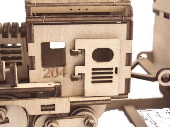 Набір для творчості 010-F Конструктор Потяг, 18х8х18 см,, фанера, Чарівна мить