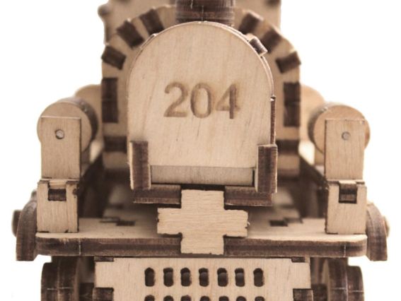 Набір для творчості 010-F Конструктор Потяг, 18х8х18 см,, фанера, Чарівна мить