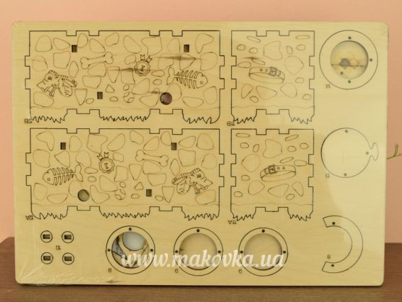 Набір для творчості 014-F Конструктор Копилка-собака, 15,7*6,5*12,3 см, фанера Чарівна мить