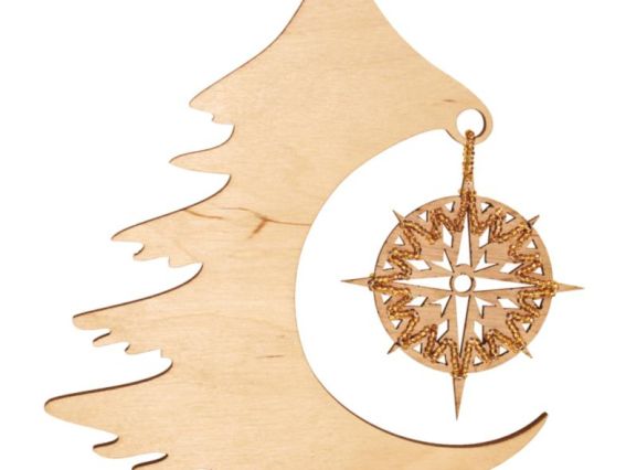 Новорічна прикраса Різдвяна ялинка 042-F набір для творчості Чарівна мить Новорічна прикраса Різдвяна ялинка 042-F набір для творчості Чарівна мить