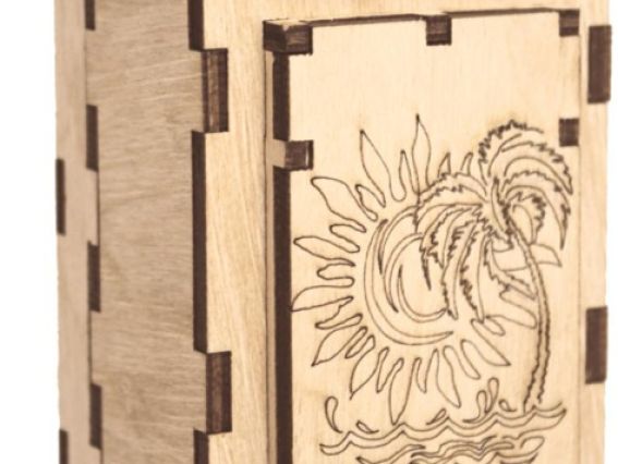 Набір для творчості 057-F Конструктор скарбничка Валіза 8х15см, фанера, Чарівна мить