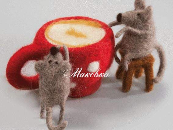 Набір для валяння В-139 Латте на двох, Чарівна мить Набір для валяння В-139 Латте на двох, Чарівна мить