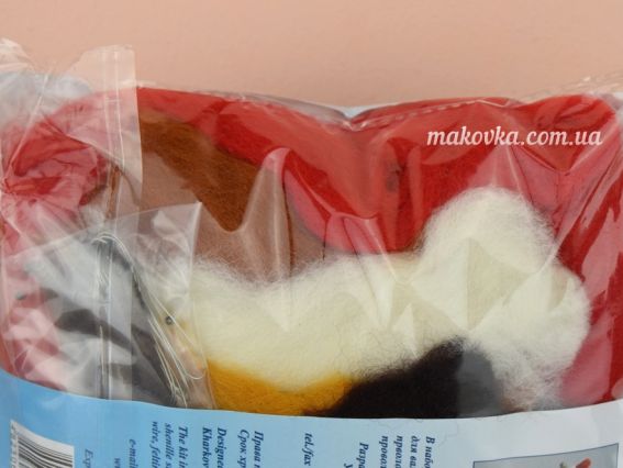 В-139 Латте на двох, набір для валяння іграшки 8,5х12,5см, Чаривна мить