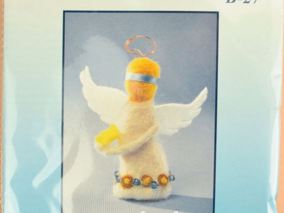 Набір для творчості. Валяння іграшки В-2 Сонячний Ангел, Чарівна мить