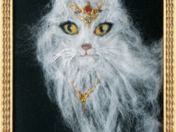 Набор для валяния картины В-41 Миледи, Чаривна мыть Набор для валяния картины В-41 Миледи, Чаривна мыть