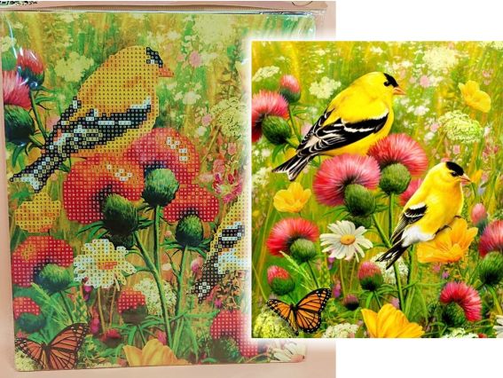 Лето Go to Art, 177085 набор для творчества со стразами 5D 