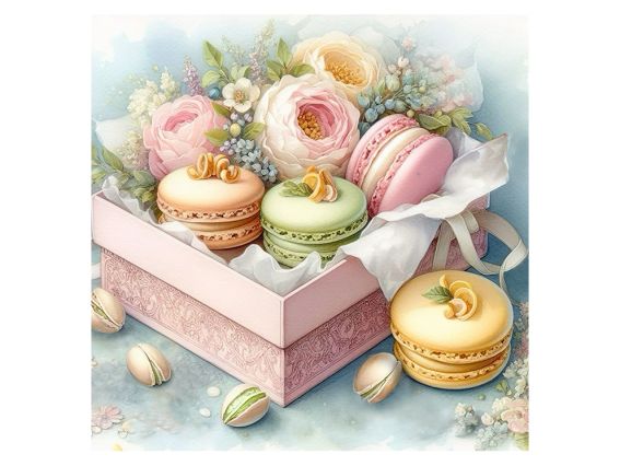 Картина стразами 177390 Солодка насолода Go to Art Діамантові ручки на підрамнику