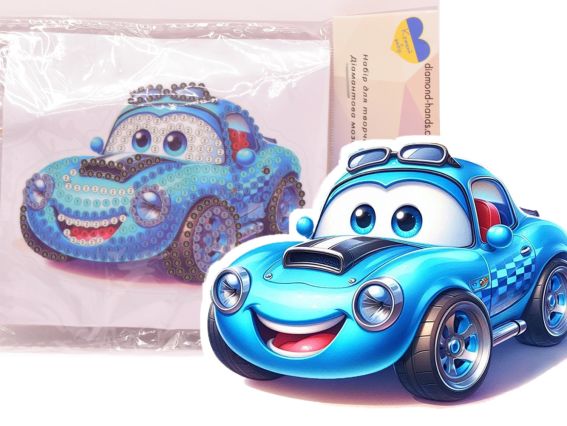 Наліпка Блискавка Go to Art,   177413 3набір для творчості зі стразами  Наліпка Блискавка Go to Art,   177413 3набір для творчості зі стразами 