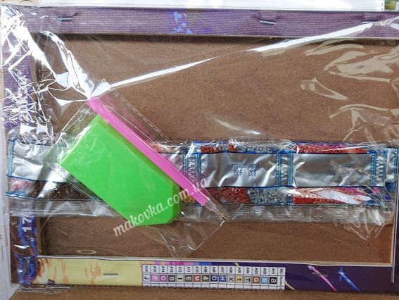 Картина стразами Єдиноріг, набір 178660 Go to Art Діамантові ручки на підрамнику