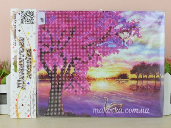 Бузкове надвечір'я, Go to Art, 178187 набір для творчості зі стразами 5D Бузкове надвечір'я, Go to Art, 178187 набір для творчості зі стразами 5D