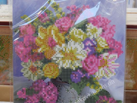Картина стразами 5D 178189 Завжди прекрасні  21х25см Діамантові ручки, підставка  JA21153