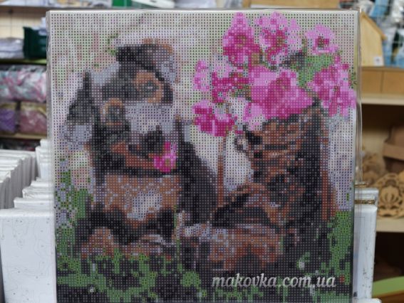 Картина стразами MS27532 Чудова знахідка, набір 178209 Діамантові ручки