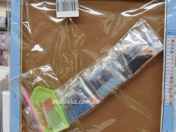 Картина стразами MЕ25107 На всіх вітрилах, набір 178210 Діамантові ручки на підрамнику