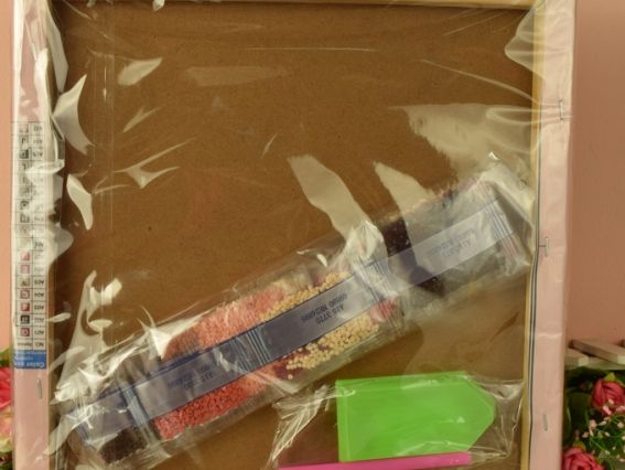 Картина стразами ME24895 Coffe time, набір 178220 Діамантові ручки на підрамнику