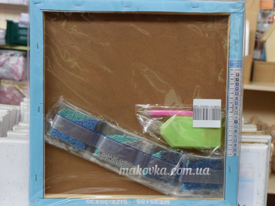 Картина стразами MЕ25189 Ловець снів, набір 178230 Діамантові ручки