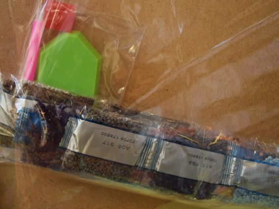 Картина стразами Магія космосу, 178964 Go to Art Діамантові ручки на підрамнику