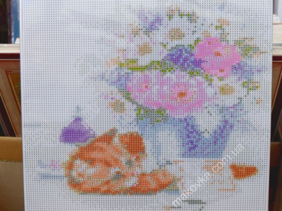 Картина стразами MЕ25969 Подарунок, набір 178550 Діамантові ручки на підрамнику