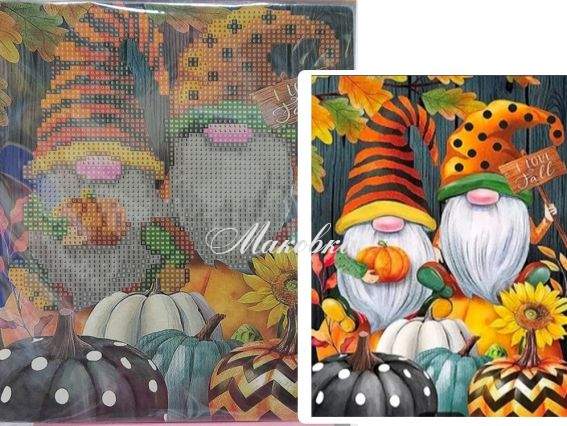 Хелловінчики Go to Art, 178670 набір для творчості зі стразами 5D  Хелловінчики Go to Art, 178670 набір для творчості зі стразами 5D 