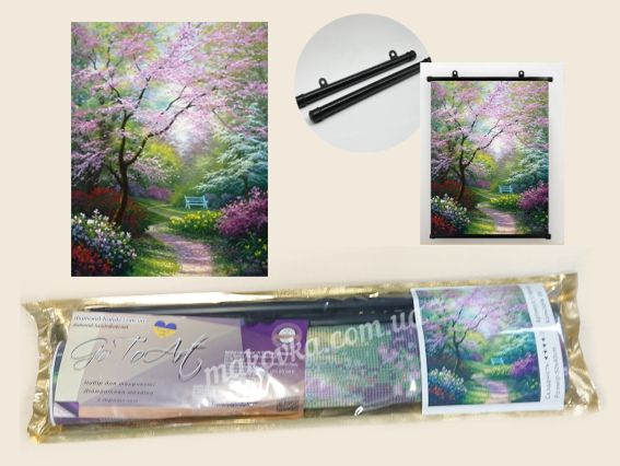 Волшебный сад 178849т набор для творчества со стразами Go to Art