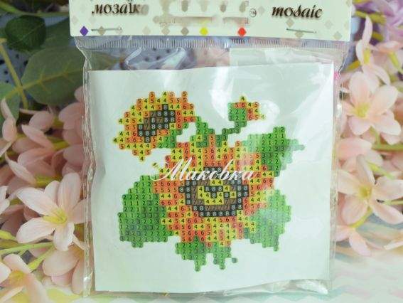 Наліпка Соняшник Go to Art, 188089 набір для творчості зі стразами  Наліпка Соняшник Go to Art, 188089 набір для творчості зі стразами 