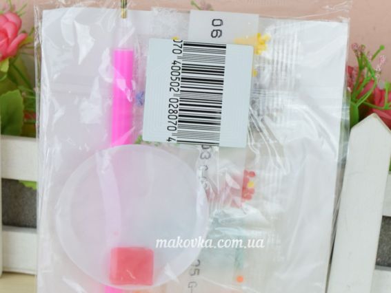 188395 Наліпка Літачок 12х12 см Діамантові ручки