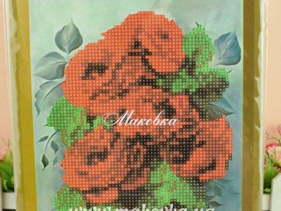 Красные розы Диамантовые ручки, 188435  набор для творчества со стразами 5D  Красные розы Диамантовые ручки, 188435  набор для творчества со стразами 5D 