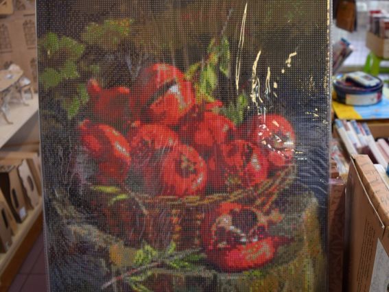 Картина стразами GА73880 Східний натюрморт, набор 188586 Діамантові ручки