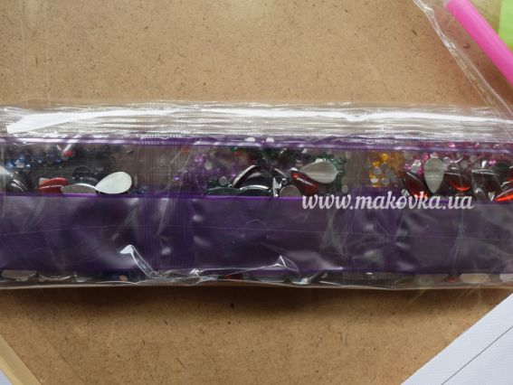 Картина стразами Візерунок R8329, набор 188679 Діамантові ручки