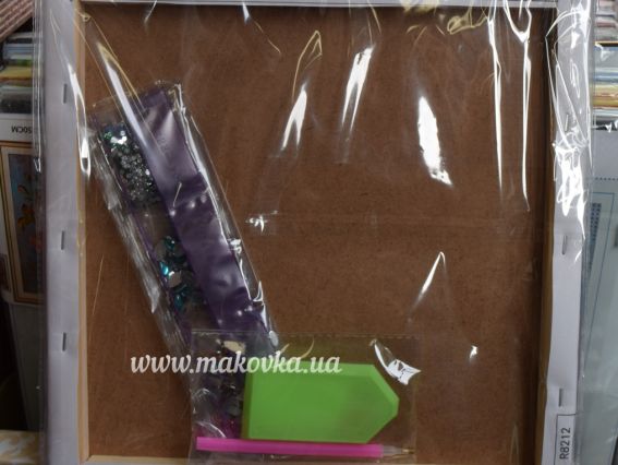 Картина стразами Бабка R8212, набор 188680 Діамантові ручки