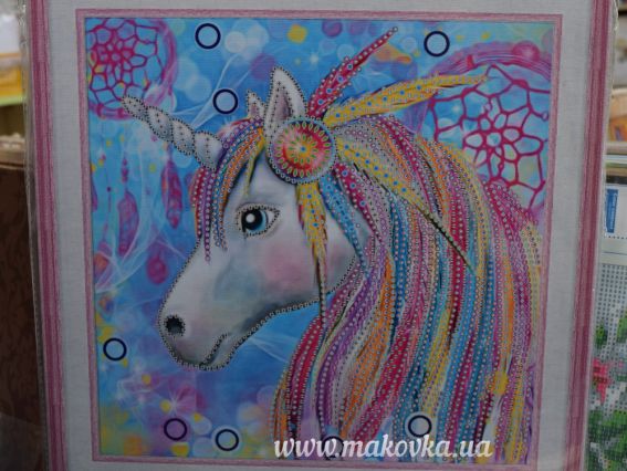 R8269 Единорог, набор для творчества со стразами 188686 Диамантовые ручки R8269 Единорог, набор для творчества со стразами 188686 Диамантовые ручки