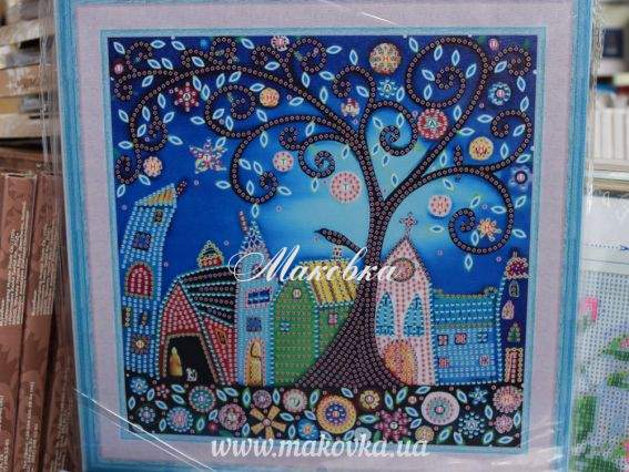 R8038 Чарівне місто , набор для творчества со стразами 188687 Диамантовые ручки R8038 Чарівне місто , набор для творчества со стразами 188687 Диамантовые ручки