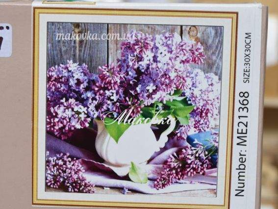 МЕ21368 Бузок, набор для творчества со стразами 188700 Діамантові ручки МЕ21368 Бузок, набор для творчества со стразами 188700 Діамантові ручки