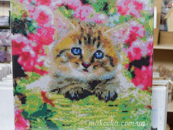 Картина стразами МЕ21366 Маленька радість, набір 188701 Діамантові ручки