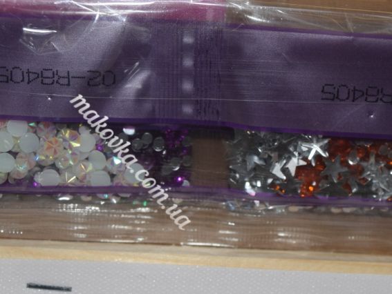 Картина стразами Райдужний кінь R8405, набор 188748 Діамантові ручки