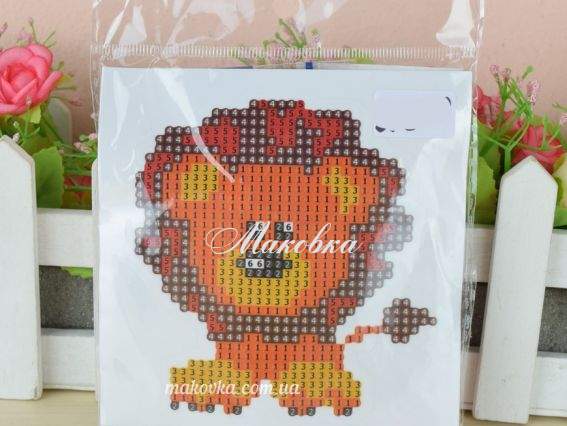 Наліпка Левеня, Діамантові ручки, 188776 набір для творчості зі стразами  Наліпка Левеня, Діамантові ручки, 188776 набір для творчості зі стразами 