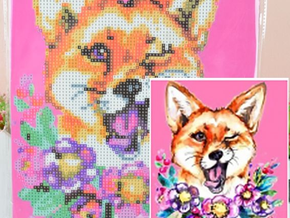 Лисенятко Діамантові ручки, 188783 набір для творчості зі стразами 5D  Лисенятко Діамантові ручки, 188783 набір для творчості зі стразами 5D 