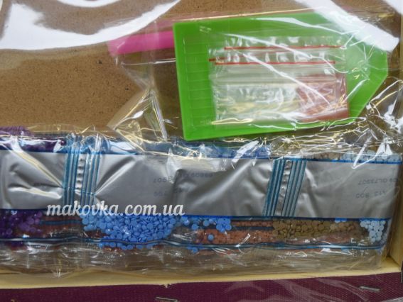 Картина стразами GL73907 Щаслива мить , набор 188836 Діамантові ручки