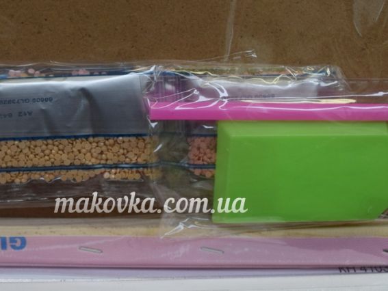 Картина стразами GL73929 Рози , набір 188838 Діамантові ручки