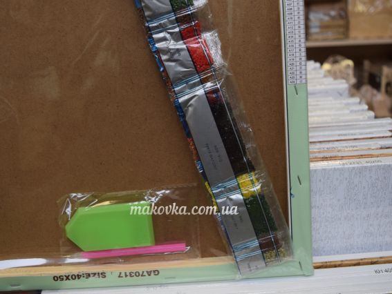 Картина стразами  GА70317 Нерозлучні, набор 188861 Діамантові ручки