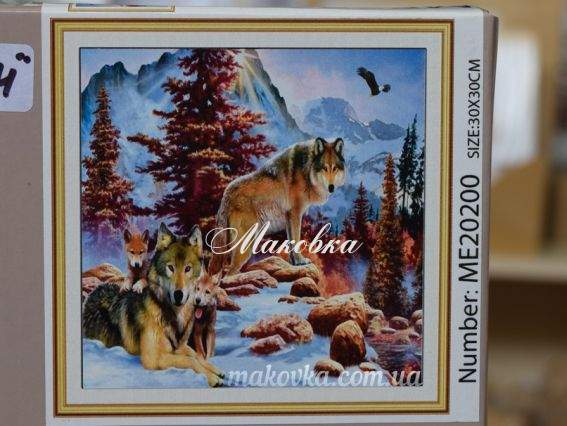 MЕ20200 Володарі лісу , набор для творчества со стразами 188928 Діамантові ручки MЕ20200 Володарі лісу , набор для творчества со стразами 188928 Діамантові ручки