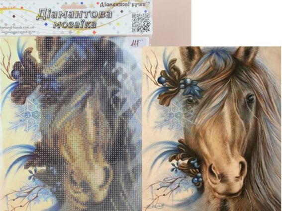 Модная прическа, Go to Art,, 189046 набор для творчества со стразами 5D 