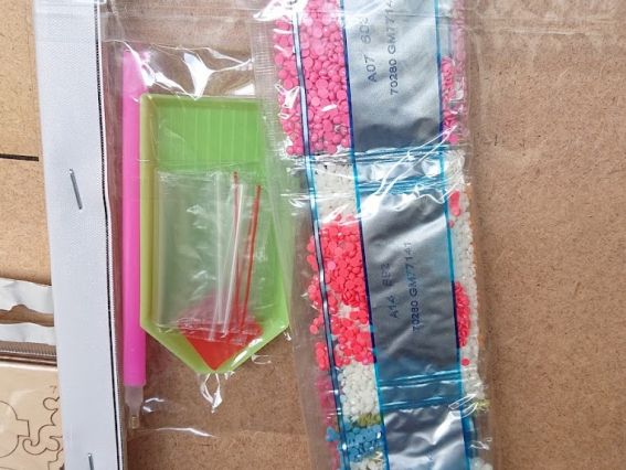 Картина стразами Легкій вітерець (жирафа), набір 189289 Go to Art Діамантові ручки на підрамнику