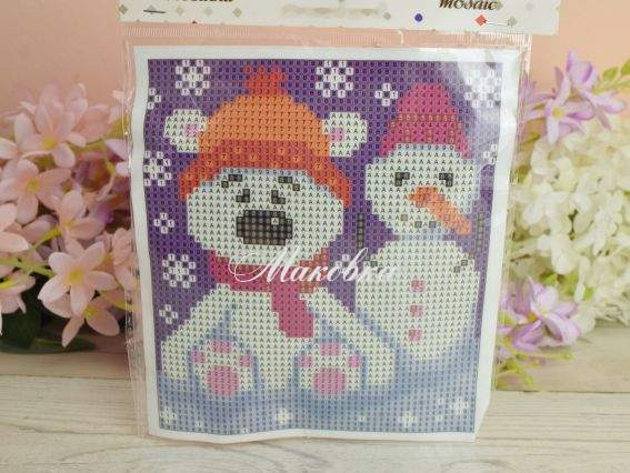 Наліпка На півночі Go to Art, 189415 набір для творчості зі стразами 