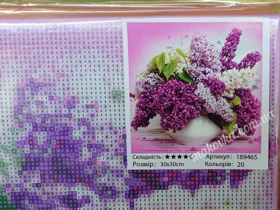 Бузок, набір для творчості зі стразами 189465 Go to Art Бузок, набір для творчості зі стразами 189465 Go to Art