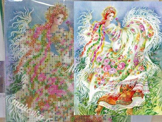 Україночка Go to Art, 895675 набір для творчості зі стразами 5D  Україночка Go to Art, 895675 набір для творчості зі стразами 5D 