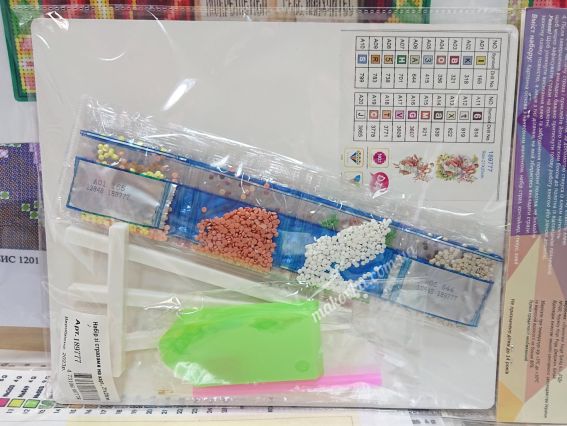 Картина стразами 5D 189777 Гопак 21х25см Go to Art, на підставці 