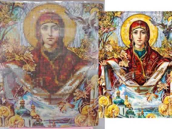 Свята Покрова Go to Art, 189792 набір для творчості зі стразами 5D  Свята Покрова Go to Art, 189792 набір для творчості зі стразами 5D 