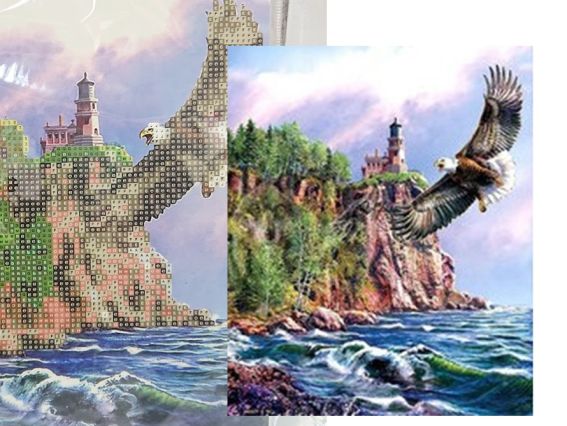 Свободный полет Go to Art, 189798 набор для творчества со стразами 5D 